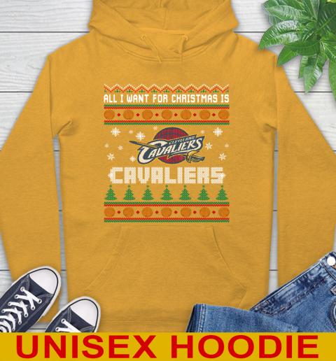 NBA All I Want For Christmas Is Cleveland Cavaliers Basketball Sports 14