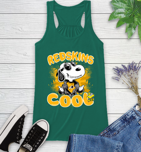 NFL Football Washington Redskins Cool Snoopy Shirt Racerback Tank 4