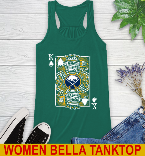 Buffalo Sabres NHL Hockey The King Of Spades Death Cards Shirt Racerback Tank 5