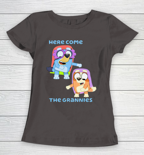 Blueys Shirt Here Come The Grannies Women's T-Shirt 7