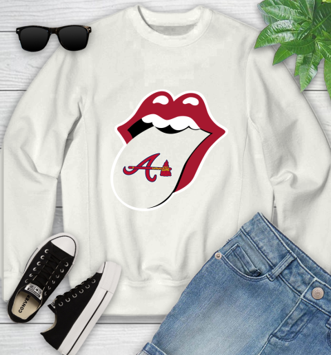Atlanta Braves MLB Baseball Lips I Root For My Team Adoring Fan 115