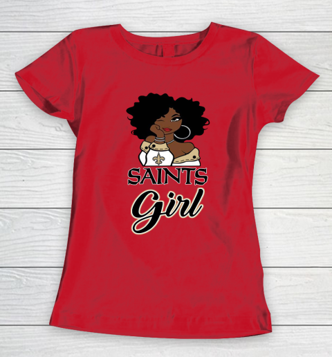 New Orleans Saints Girl NFL Women's T-Shirt 10