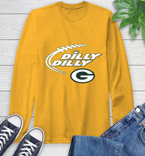 NFL Green Bay Packers Dilly Dilly Football Sports Long Sleeve T-Shirt 3