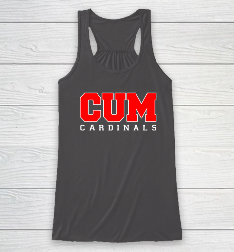 CUM Cardinals Christian University Michigan Racerback Tank 6