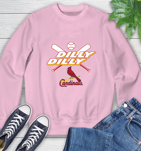MLB St.Louis Cardinals Dilly Dilly Baseball Sports Sweatshirt 9