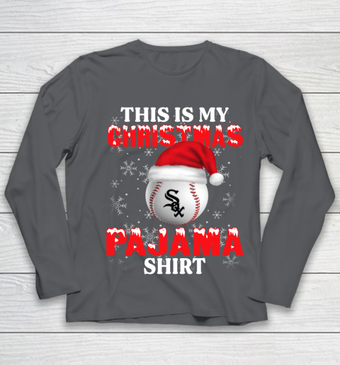 Chicago White Sox This Is My Christmas Pajama Shirt MLB Youth Long Sleeve 6