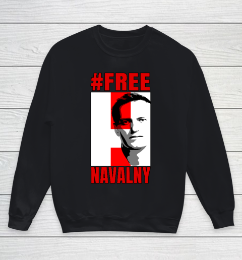 Free Navalny #Freenavalny Youth Sweatshirt