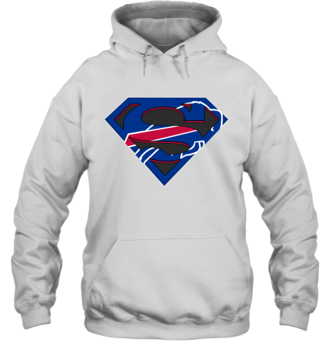 Buffalo Bills and Buffalo Sabres inside Superman logo shirt