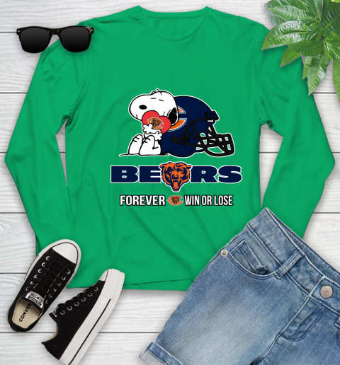 NFL The Peanuts Movie Snoopy Forever Win Or Lose Football Chicago Bears 130