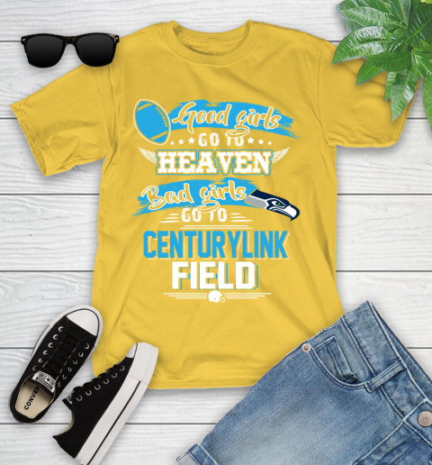 Seattle Seahawks NFL Bad Girls Go To Centurylink Field Shirt Youth T-Shirt 10