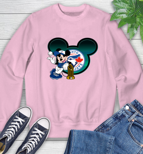 Blue mickey mouse sweatshirt clearance
