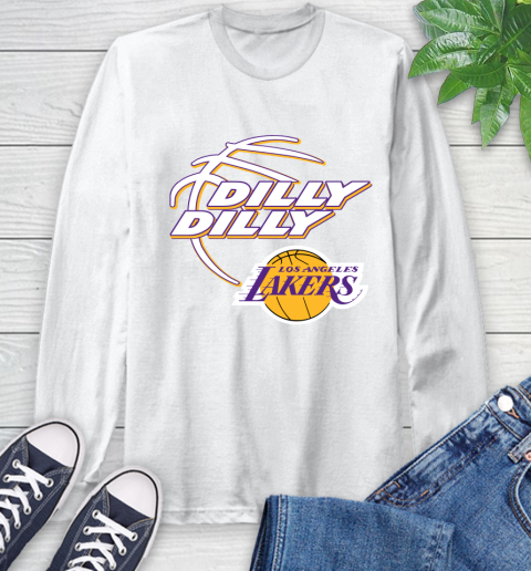 NBA Los Angeles Lakers Dilly Dilly Basketball Sports Long Sleeve T-Shirt