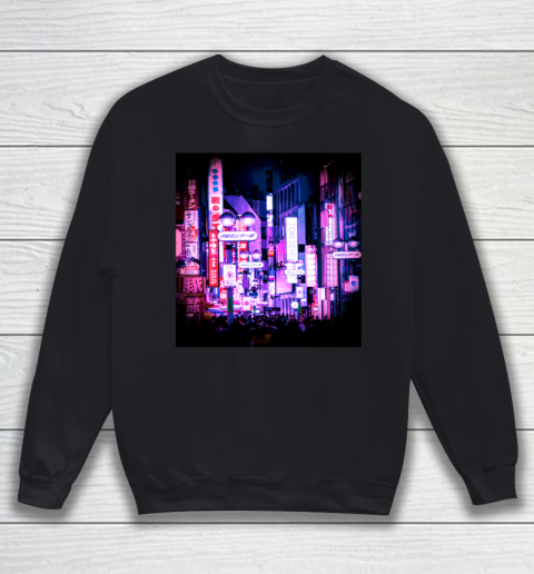 Vaporwave Aesthetic Japanese Toyko Osaka Retro Sweatshirt