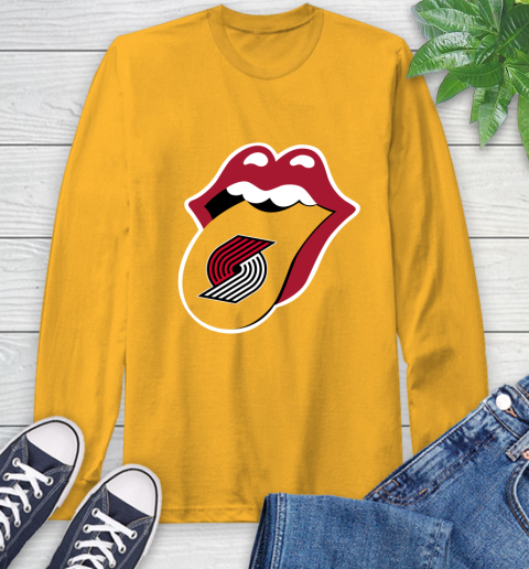 Portland Trail Blazers NBA Basketball Lips I Root For My Team Adoring Fan 60