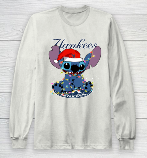 New York Yankees MLB noel stitch Baseball Christmas Long Sleeve T-Shirt 9