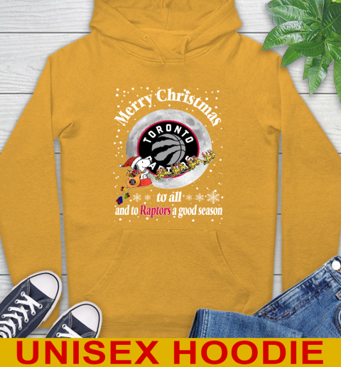 Toronto Raptors Merry Christmas To All And To Raptors A Good Season NBA Basketball Sports Hoodie 2