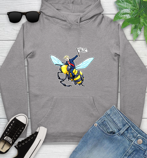 Save The Bees Donald Trump shirt Youth Hoodie 6