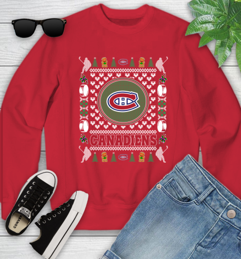 Montreal Canadiens Merry Christmas NHL Hockey Loyal Fan Ugly Shirt 122