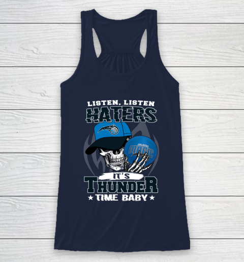 Listen Haters It is MAGIC Time Baby NBA Racerback Tank 8