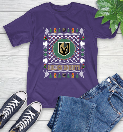 Vegas Golden Knights Merry Christmas NHL Hockey Loyal Fan Ugly Shirt 5