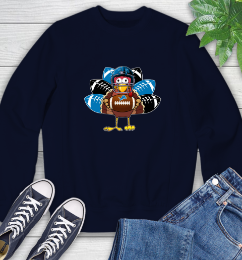 Detroit Lions Turkey Thanksgiving Day Sweatshirt 3
