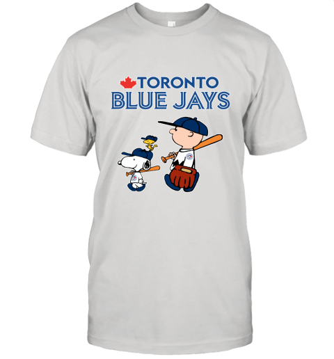 Toronto Blue Jays Let's Play Baseball Together Snoopy MLB Shirt