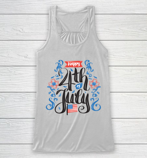 Independence Day 4th Of July All American  US Flag Cap, 4th of July Racerback Tank