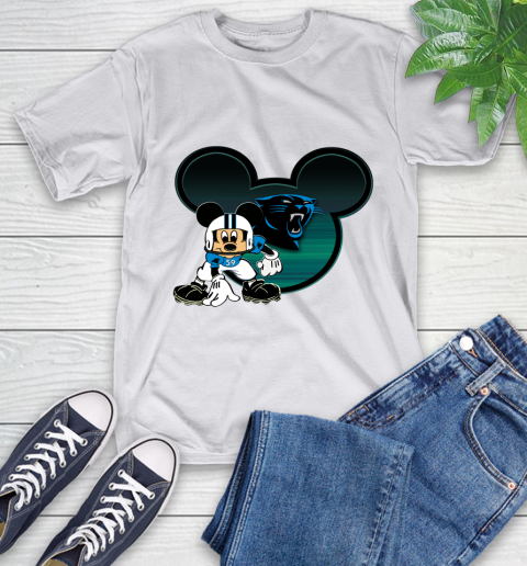 NFL Carolina Panthers Mickey Mouse Disney Football T Shirt T-Shirt 12