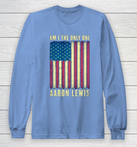 Aaron Lewis Am I The Only One America Flag Long Sleeve T-Shirt 8