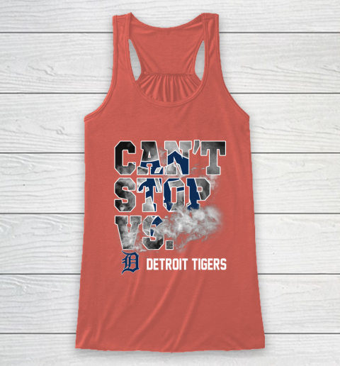 MLB Detroit Tigers Baseball Can't Stop Vs Detroit Tigers Racerback Tank 3