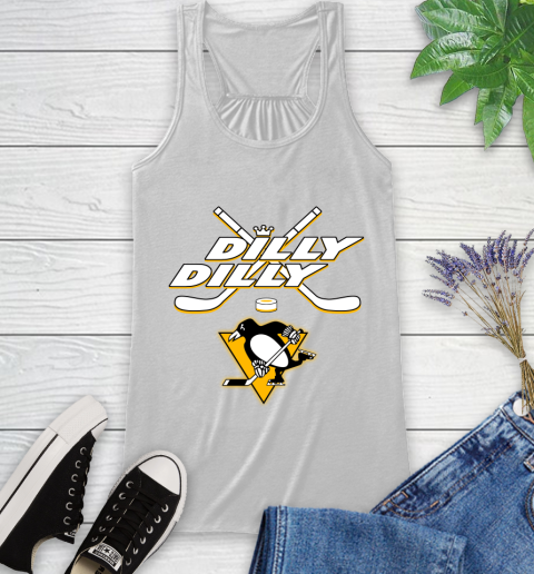 NHL Pittsburgh Penguins Dilly Dilly Hockey Sports Racerback Tank