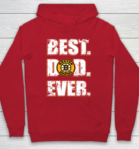NHL Boston Bruins Hockey Best Dad Ever Family Shirt Hoodie 7