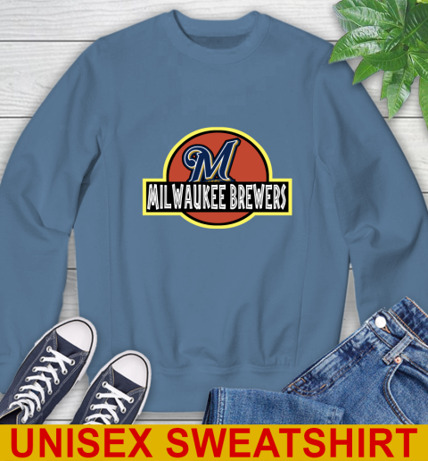 MLB Milwaukee Brewers Jurassic Park Dinosaur Movie Baseball Sports 32