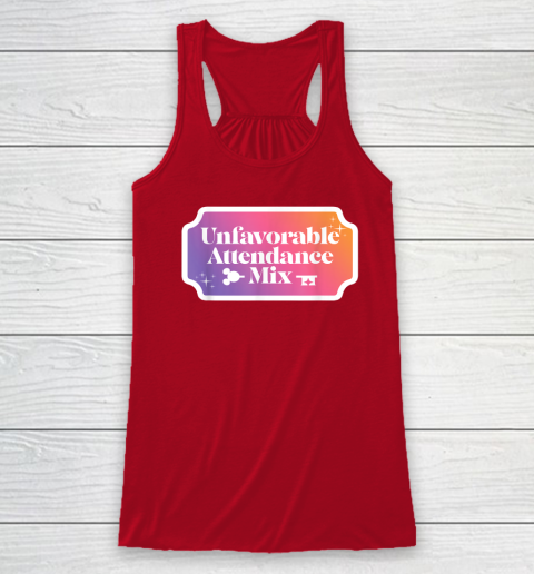 Unfavorable Attendance Mix Racerback Tank 4 Unfavorable Attendance Mix Racerback Tank - Image 4