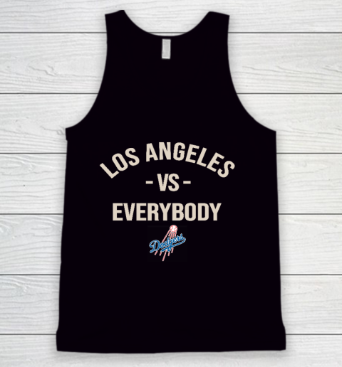Los Angeles Dodgers Vs Everybody Tank Top