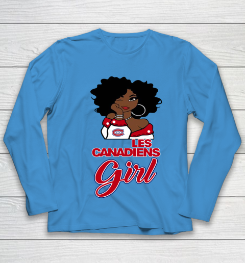 Montreal Canadiens Girl NHL Youth Long Sleeve 7