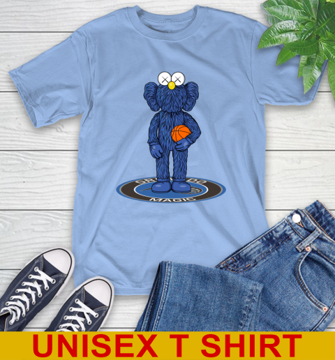 NBA Basketball Orlando Magic Kaws Bff Blue Figure Shirt T-Shirt 11