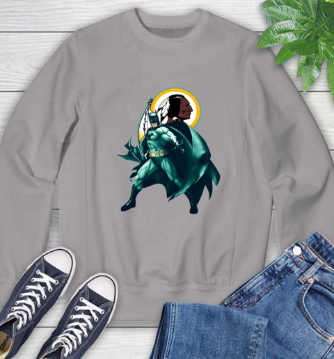 NFL Batman Football Sports Washington Redskins Sweatshirt 5