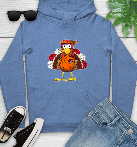 Portland Trail Blazers Turkey thanksgiving day Youth Hoodie 12