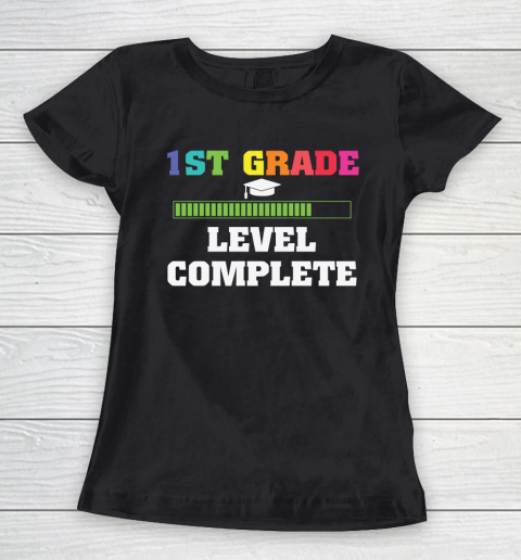 Back To School Shirt Back To School Shirt 1st grade level complete Women's T-Shirt