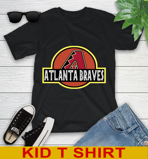 MLB Atlanta Braves Jurassic Park Dinosaur Movie Baseball Sports 102