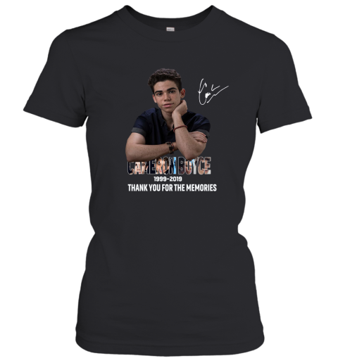 Rip Cameron Boyce 1999 2019 Thank You For The Memories T Shirt Women T-Shirt