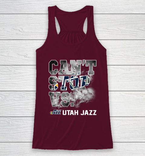 NBA Utah Jazz Basketball Can't Stop Vs Racerback Tank 2