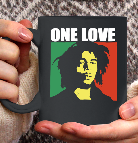One Love Bob Marley Ceramic Mug 11oz 2