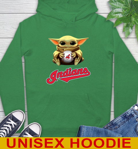MLB Baseball Cleveland Indians Star Wars Baby Yoda Shirt 20