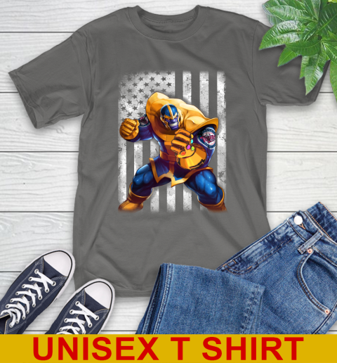 MLB Baseball Minnesota Twins Thanos Marvel American Flag Shirt T-Shirt 10