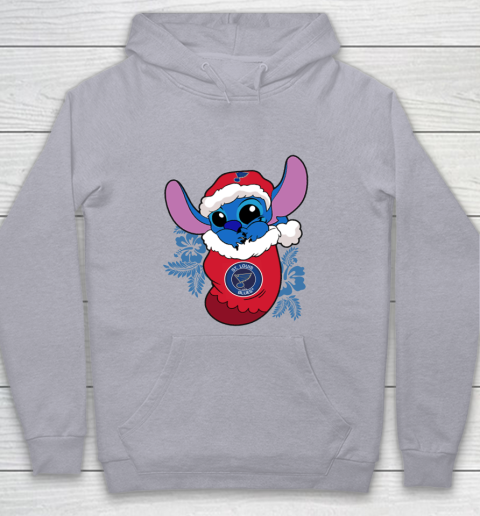 St.Louis Blues Christmas Stitch In The Sock Funny Disney NHL Youth Hoodie 5