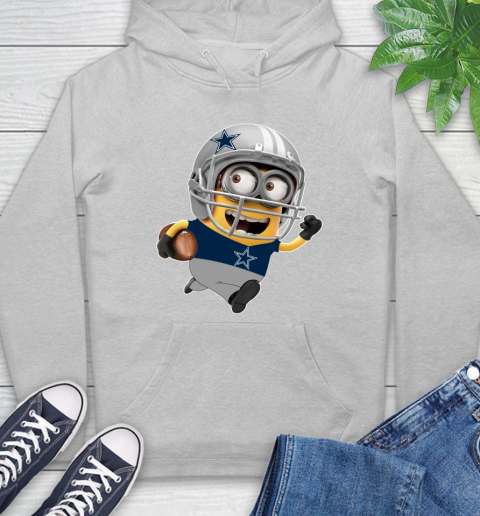 NFL Dallas Cowboys Minions Disney Football Sports Hoodie 6