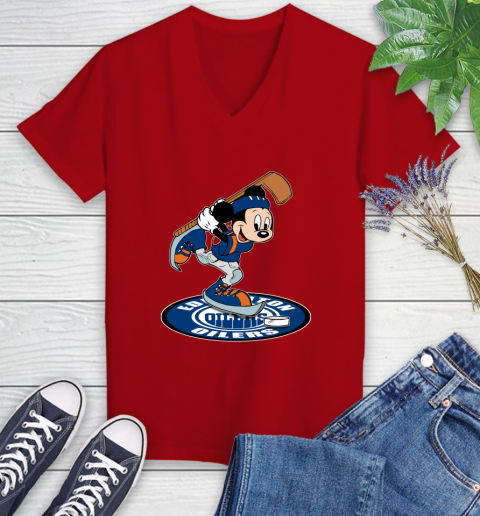 women's v neck disney shirt