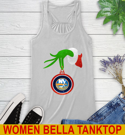 New York Islanders Grinch Merry Christmas NHL Hockey Racerback Tank